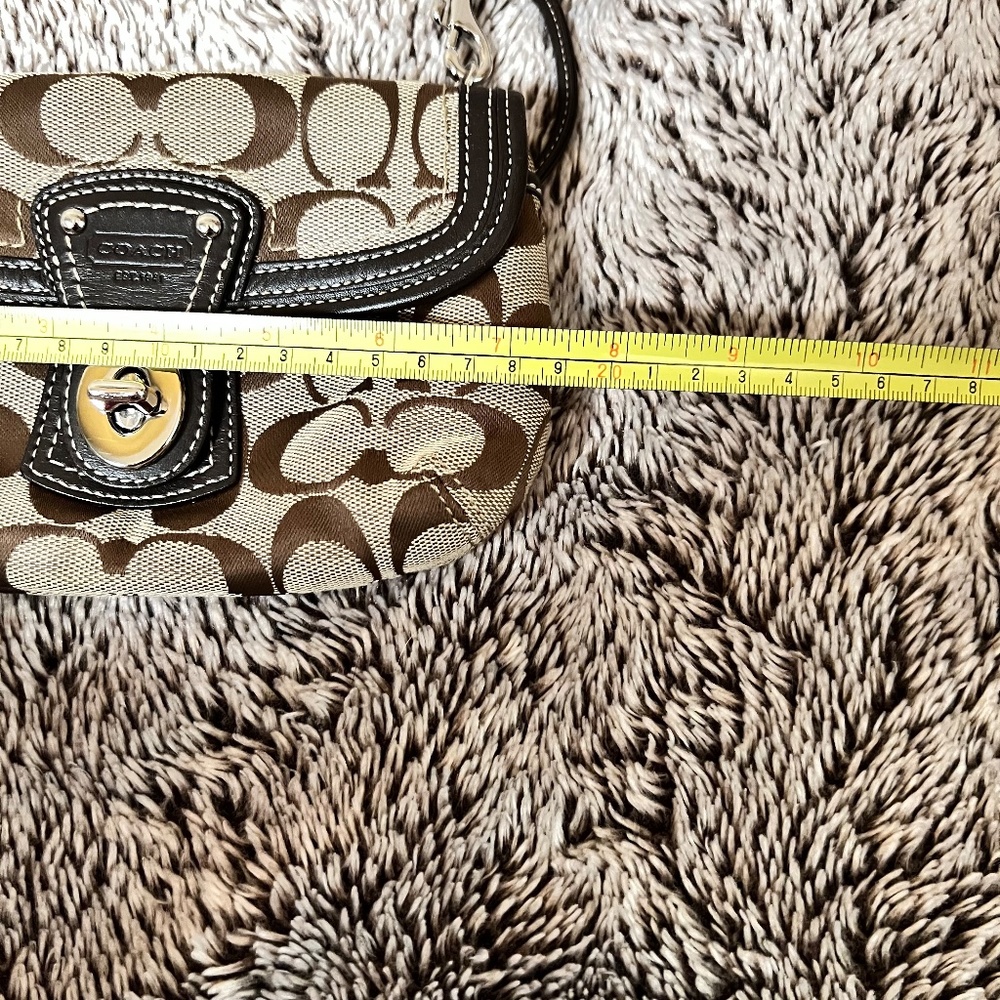 Coach Canvas Wristlet - Picture 10 of 11